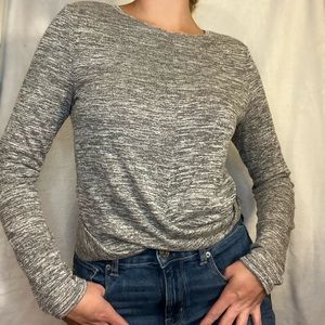 Gray light weighted sweater size L